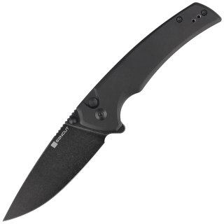 Nóż składany Sencut Serene Black Aluminium, Black Stonewashed D2 (S21022B-1) Sencut by We Knife