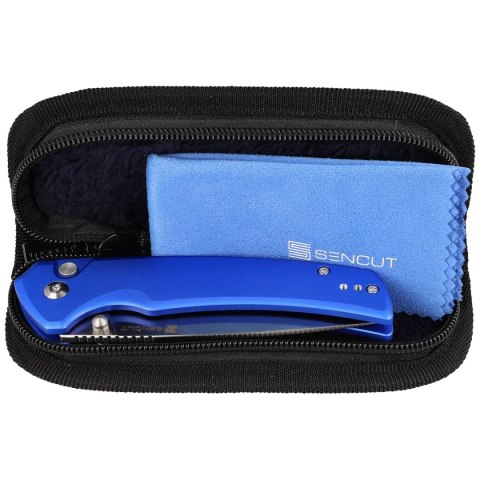Nóż składany Sencut Serene Bright Blue Aluminium, Satin D2 (S21022B-4) Sencut by We Knife