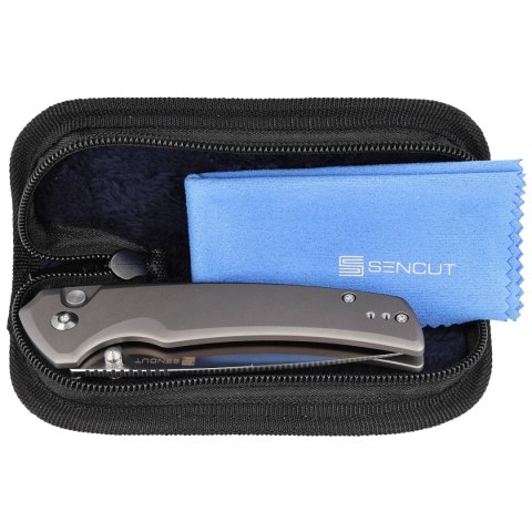 Nóż składany Sencut Serene Gray Aluminium, Satin D2 (S21022B-3) Sencut by We Knife
