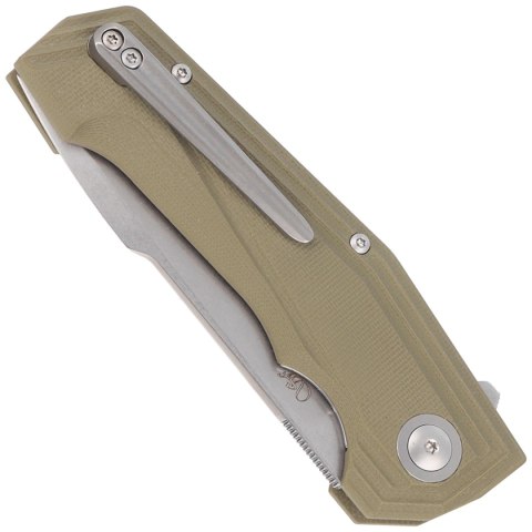 Nóż składany Viper Larius Green G10, Stonewashed M390 by Fabrizio Silvestrelli (V5960GG) Viper by Tecnocut