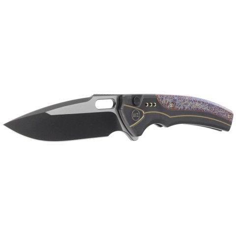 Nóż składany WE Knife Exciton LE No 185/210 Black / Flamed Titanium, Two Tone CPM 20CV (WE22038A-4) WE Knife