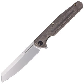 Nóż składany WE Knife Reiver LE No 223/260 Bronze Titanium, Silver Bead Blasted CPM S35VN (WE16020-3) WE Knife