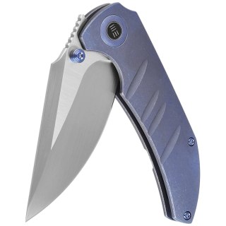 Nóż składany WE Knife Riff-Raff Blue Titanium, Hand Rubbed Satin CPM 20CV by Matthew Christensen (WE22020B-2) WE Knife