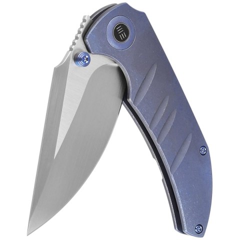 Nóż składany WE Knife Riff-Raff Blue Titanium, Hand Rubbed Satin CPM 20CV by Matthew Christensen (WE22020B-2) WE Knife