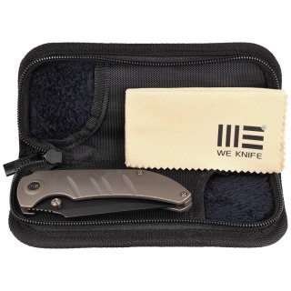 Nóż składany WE Knife Riff-Raff Bronze Titanium, Black Stonewash CPM 20CV by Matthew Christensen (WE22020B-1) WE Knife