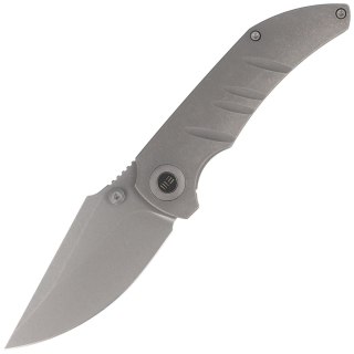 Nóż składany WE Knife Riff-Raff Gray Titanium, Gray Stonewashed CPM 20CV by Matthew Christensen (WE22020B-3) WE Knife