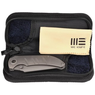 Nóż składany WE Knife Riff-Raff Gray Titanium, Gray Stonewashed CPM 20CV by Matthew Christensen (WE22020B-3) WE Knife