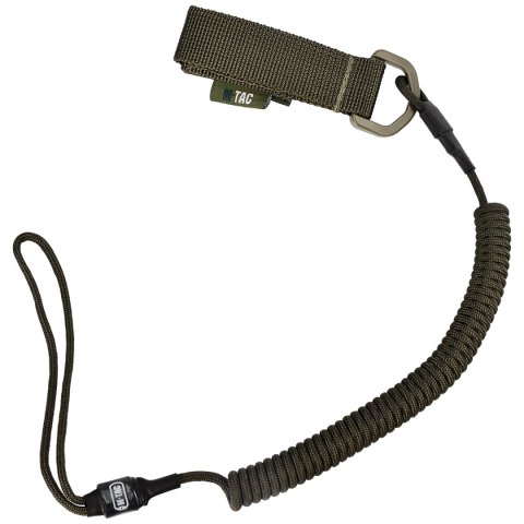 Smycz M-Tac Retraktor Lite Kombinowana Z D-Ringiem Olive (51436301) M-TAC