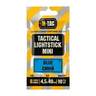 Światło chemiczne M-Tac 4,5x40mm, op. 10 szt. Blue (711500425-B) M-TAC