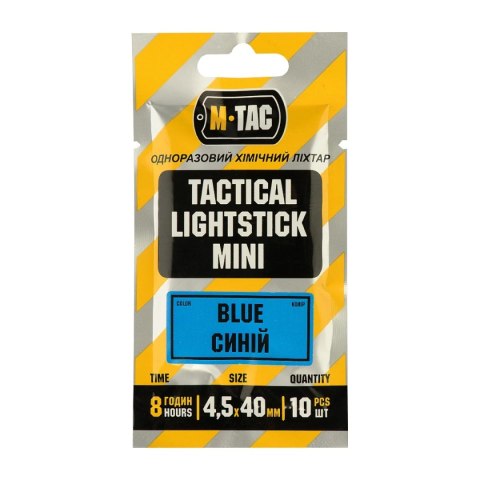 Światło chemiczne M-Tac 4,5x40mm, op. 10 szt. Blue (711500425-B) M-TAC