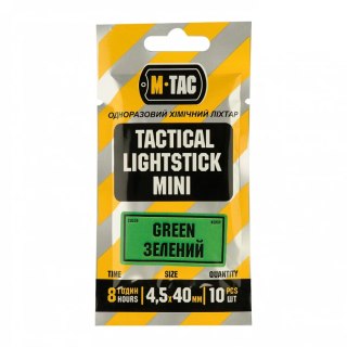 Światło chemiczne M-Tac 4,5x40mm, op. 10 szt. Green (711500425-G) M-TAC