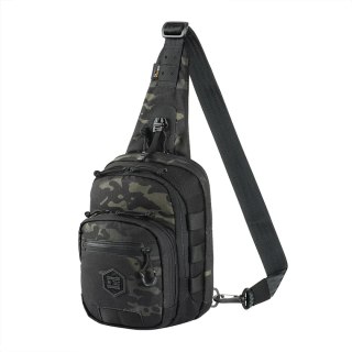 Torba na ramię M-Tac Cross Bag Slim Elite Hex Multicam Black/Black (10210208) M-TAC