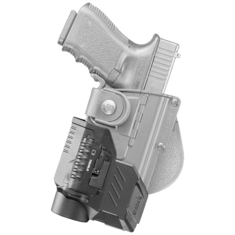 Kabura Fobus Glock 17, 22, 31 + Latarki i jednostki ochrony laserowej (RBT17G2 Bundle) Fobus