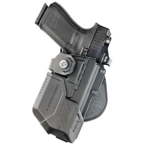 Kabura Fobus, Glock 19, 19X, 23 (Wykluczone 23 i 22 Gen 5), 32, 45 kabura taktyczna + Latarki i jednostki ochrony laserowej (RBT Fobus