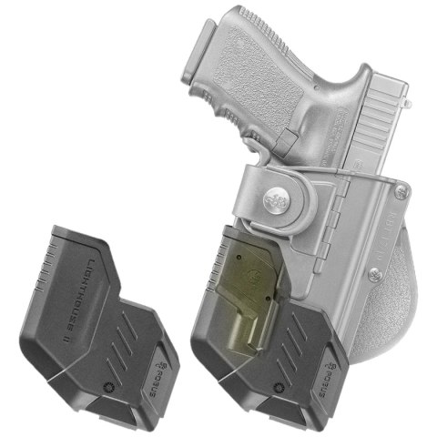 Kabura Fobus, Glock 19, 19X, 23 (Wykluczone 23 i 22 Gen 5), 32, 45 kabura taktyczna + Latarki i jednostki ochrony laserowej (RBT Fobus