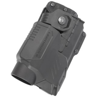Kabura Fobus Obrotowa płetwa, Glock 17, 22, 31 + Latarki i jednostki ochrony laserowej (RBT17G2 Bundle RT) Fobus