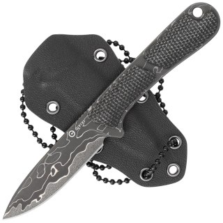 Nóż Civivi Mini Elementum Fixed Dark Green Micarta, Damascus (C23010-DS1) Civivi by WE Knife
