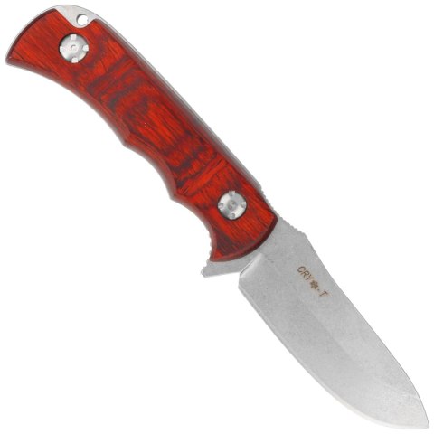 Nóż Muela ATB-9R All Terrain Blade Pakka Wood, Stonewashed X50CrMoV15 Muela