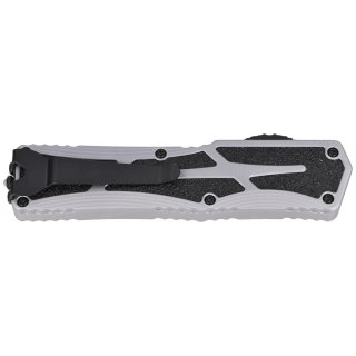 Nóż automatyczny OTF Heretic Colossus SE Gray Aluminum, Cerakote Two-Tone Black MagnaCut by Tony Marfione Jr. Heretic Knives