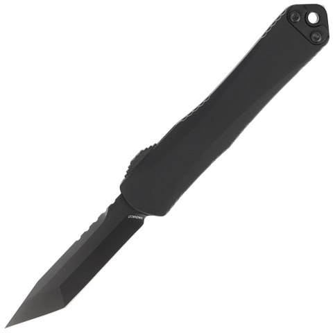 Nóż automatyczny OTF Heretic Manticore E T/E Black Aluminium, Black DLC MagnaCut by Tony Marfione Jr. Heretic Knives