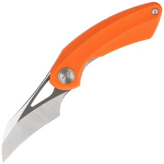 Nóż składany Bestech Bihai Orange G10, Grey DLC Stonewashed/Satin 14C28N by Ostap Hel (BG53B-2) Bestech Knives