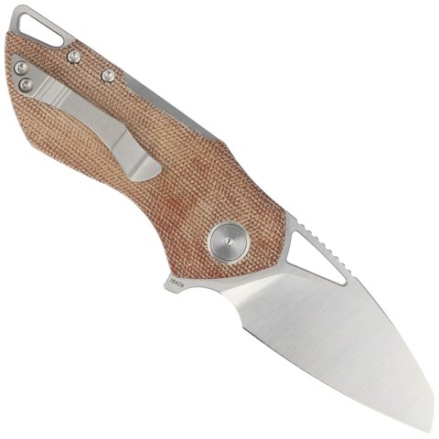 Nóż składany Bestech Riverstone Natural Canvas Micarta, Satin 154CM by Frank Grissom (BL03E) Bestech Knives