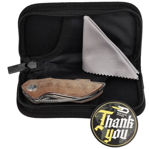 Nóż składany Bestech Riverstone Natural Canvas Micarta, Satin 154CM by Frank Grissom (BL03E) Bestech Knives