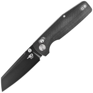 Nóż składany Bestech Slasher Black Micarta, Black Stonewashed D2 (BG43A-2) Bestech Knives