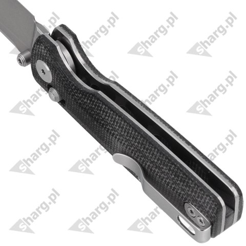 Nóż składany Bestech Slasher Black Micarta, Stonewashed D2 (BG43A-1) Bestech Knives