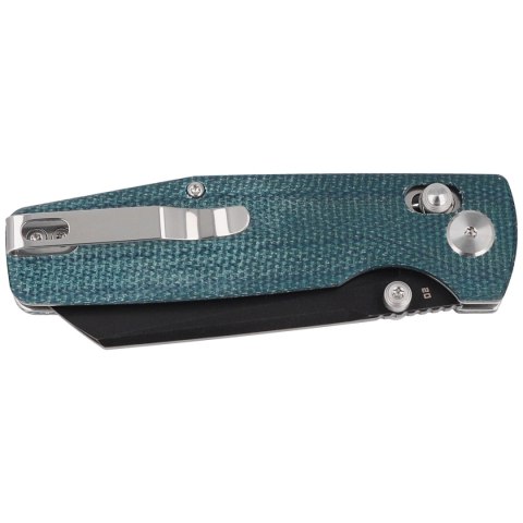 Nóż składany Bestech Slasher Blue Micarta, Black Stonewashed D2 (BG43C-2) Bestech Knives