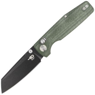 Nóż składany Bestech Slasher Green Micarta, Black Stonewashed D2 (BG43B-2) Bestech Knives