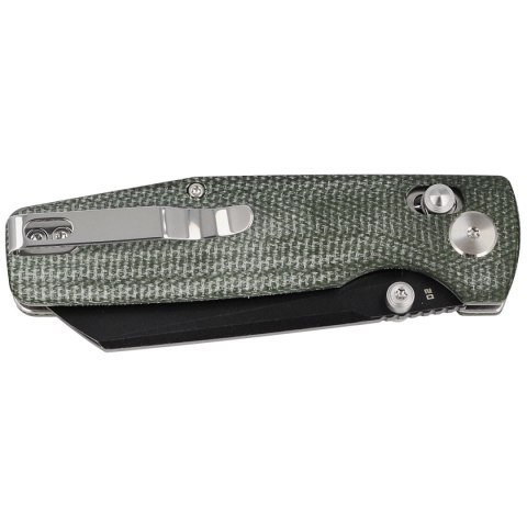 Nóż składany Bestech Slasher Green Micarta, Black Stonewashed D2 (BG43B-2) Bestech Knives