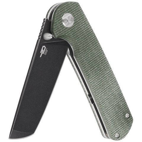 Nóż składany Bestech Sledgehammer Green Micarta, Black Stonewashed D2 (BG31B-2) Bestech Knives