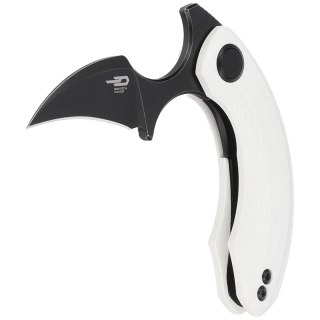 Nóż składany Bestech Strelit White G10, Black Stonewashed 14C28N by Ostap Hel (BG52D) Bestech Knives