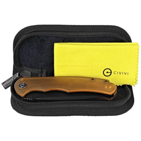 Nóż składany Civivi Praxis Bead Blasted Ultem, Black 9Cr18MoV (C803M) Civivi by WE Knife