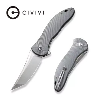 Nóż składany Civivi Synergy4 Tanto Gray G10, Satin Nitro-V by Jim Oâ€™Young (C21018B-2) Civivi by WE Knife