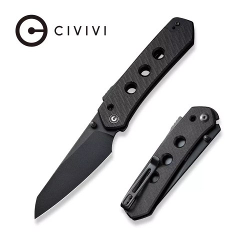 Nóż składany Civivi Vision FG Black G10, Black Nitro-V by Snecx Tan (C22036-1) Civivi by WE Knife
