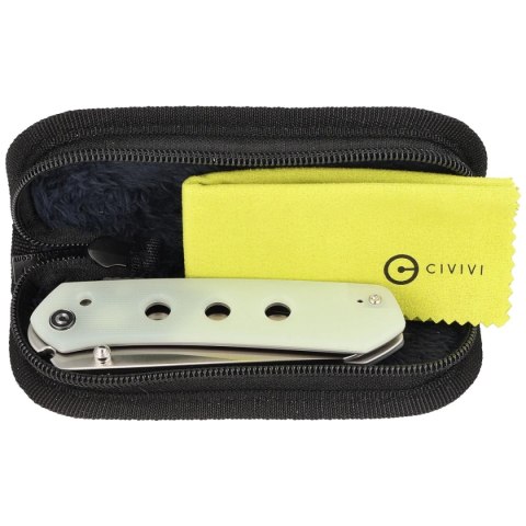 Nóż składany Civivi Vision FG Natural G10, Satin Nitro-V by Snecx Tan (C22036-2) Civivi by WE Knife