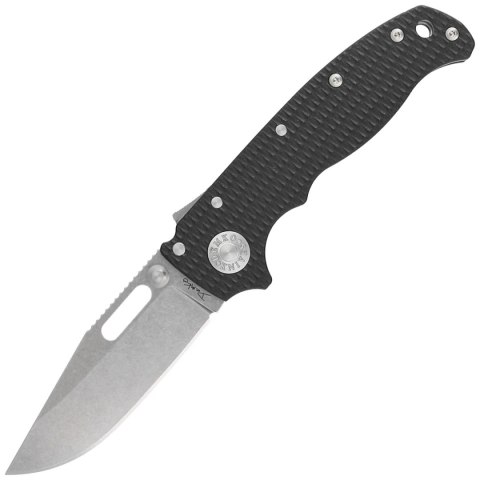 Nóż składany Demko AD20.5 Clip Point Black G10, Stonewashed CPM S35VN by Andrew Demko (205-S35-CPB) Demko Knives