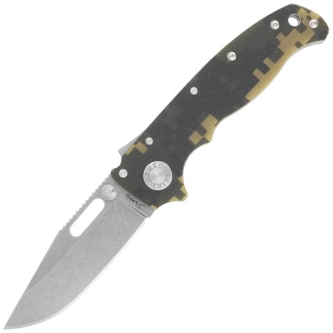 Nóż składany Demko AD20.5 Clip Point Digi Camo G10, Stonewashed CPM 3V by Andrew Demko (205-3V-CPDC) Demko Knives