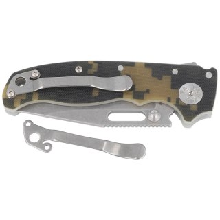 Nóż składany Demko AD20.5 Clip Point Digi Camo G10, Stonewashed CPM 3V by Andrew Demko (205-3V-CPDC) Demko Knives