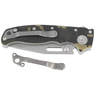 Nóż składany Demko AD20.5 Clip Point Digi Camo G10, Stonewashed CPM S35VN by Andrew Demko (205-S35-CPDC) Demko Knives