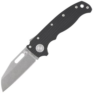 Nóż składany Demko AD20.5 Shark Foot Black G10, Stonewashed CPM S35VN by Andrew Demko (205-S35-SFB) Demko Knives