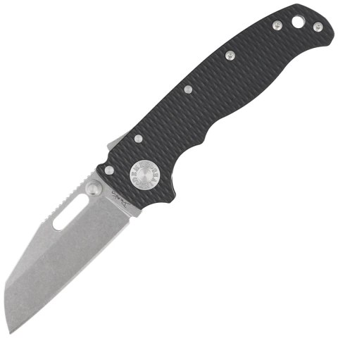 Nóż składany Demko AD20.5 Shark Foot Black G10, Stonewashed CPM S35VN by Andrew Demko (205-S35-SFB) Demko Knives