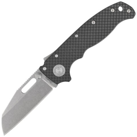 Nóż składany Demko AD20.5 Shark Foot Carbon Fiber, Stonewashed CPM S35VN by Andrew Demko (205-S35-SFCF) Demko Knives