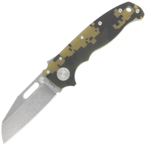 Nóż składany Demko AD20.5 Shark Foot Digi Camo G10, Stonewashed CPM 3V by Andrew Demko (205-3V-SFDC) Demko Knives