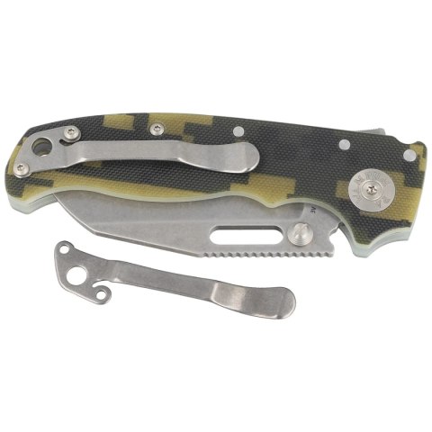 Nóż składany Demko AD20.5 Shark Foot Digi Camo G10, Stonewashed CPM 3V by Andrew Demko (205-3V-SFDC) Demko Knives