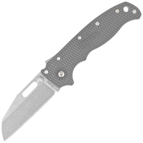 Nóż składany Demko AD20.5 SF Grey Grivory, Stonewashed AUS10A by Andrew Demko (AD20.5-10A-GREY GRIVORY-SF) Demko Knives