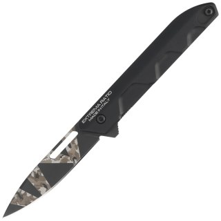 Nóż składany Extrema Ratio Ferrum T Black Warfare Aluminium, Geotech Camo N690 (04.1000.0367/BDW/BLK) Extrema Ratio