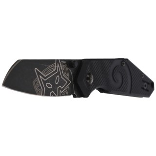 Nóż składany FOX Kea Black G10, Black Stonewashed N690Co by Jared Wihongi (FX-650) FOX